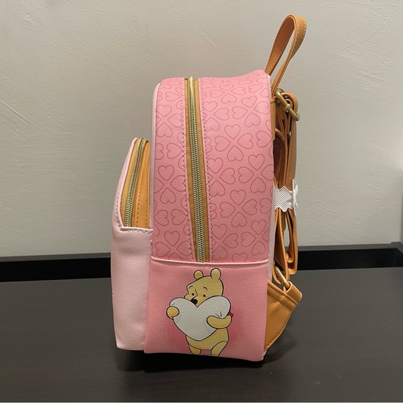 DISNEY x LOUNGEFLY Winnie the Pooh Valentine\'s Day Mini Backpack main image 9